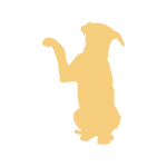 martina flocken - doggy fitness - hundephysio - hundefitness - grafik hund sitzt und hebt pfote